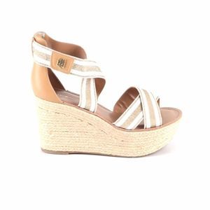 Tommy Hilfiger Women’s Gold/White Theia Espadrill